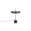 Trio lights KEATON table lamp LED black-gold, 1-light source