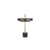 Trio lights KEATON table lamp LED black-gold, 1-light source