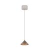 Trio lights Laguna pendant light LED brown, 1-light source
