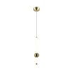 Trio lights Melita pendant light LED brass, 1-light source
