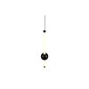 Trio lights Melita pendant light LED black, 1-light source