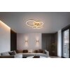 Trio lights Soka wall light gold, 2-light sources