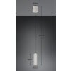 Trio lights Soka pendant light grey, 1-light source