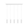 Trio lights Soka pendant light white, 5-light sources