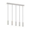 Trio lights Soka pendant light grey, 5-light sources
