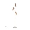 Trio lights Soka floor lamp brown, 3-light sources