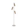 Trio lights Soka floor lamp brown, 3-light sources