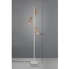 Trio lights Soka floor lamp brown, 3-light sources