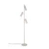 Trio lights Soka floor lamp grey, 3-light sources