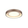 Trio lights Solea ceiling light LED brown, 1-light source