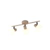 Reality lights Boba ceiling spotlight beige, 3-light sources