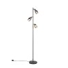 Reality lights Cadiz floor lamp black, 3-light sources