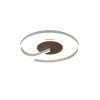 Reality lights Calle ceiling light LED brown, 1-light source