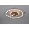 Reality lights Calle ceiling light LED brown, 1-light source