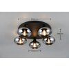 Reality lights Divina ceiling light black, 5-light sources