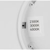 Reality lights Draco ceiling light LED black, 1-light source