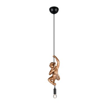 Reality lights Fips pendant light gold, 1-light source