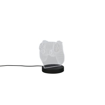 Reality lights Joy table lamp LED black, 1-light source, Colour changer