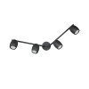 Reality lights Nancy ceiling spotlight black, 4-light sources