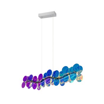 Reality lights Pulse pendant light LED chrome, 1-light source