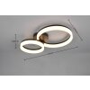 Reality lights Scope ceiling light LED black, 1-light source