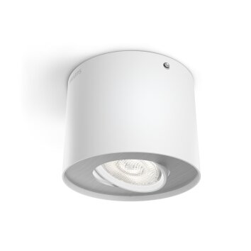 Philips Lights Phase ceiling spotlight LED white, 1-light source