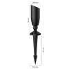 Philips Lights Outdoor garden spotlight LED black, 1-light source, Colour changer