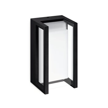 Philips Lights Pyrona outdoor wall light LED black, 1-light source