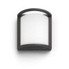 Philips Lights Samondra outdoor wall light LED anthracite, 1-light source