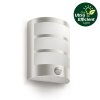Philips Lights Python outdoor wall light LED silver, 1-light source
