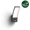 Philips Lights Splay outdoor wall light LED anthracite, 1-light source