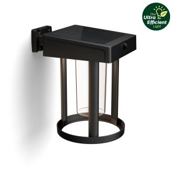 Philips Lights Camill wall light LED black, 1-light source, Motion sensor