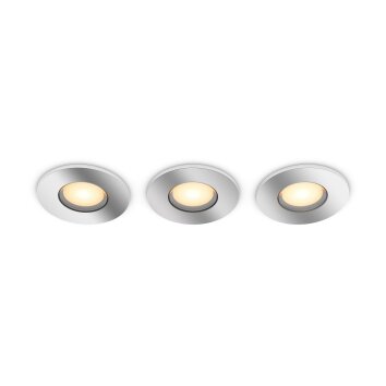 Philips Lights Adore ceiling light silver, 1-light source