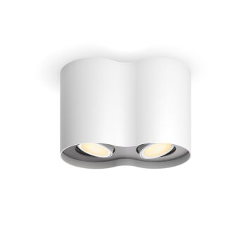 Philips Lights Pillar ceiling light white, 1-light source