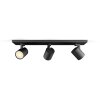 Philips Lights Runner ceiling light black, 1-light source