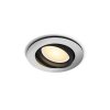 Philips Lights Milliskin recessed light silver, 1-light source
