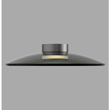 Paul Neuhaus lights Moon ceiling light LED silver, 2-light sources