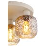 Globo lighting Antonio ceiling light beige, 3-light sources