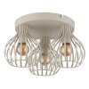Globo lighting Mateo ceiling light cream, 3-light sources
