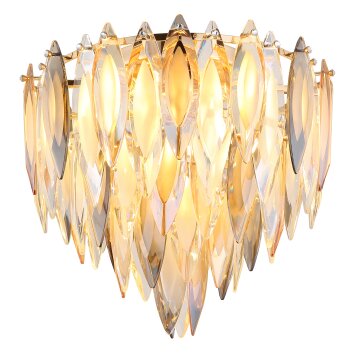 Globo lighting Elinor ceiling light gold, 5-light sources