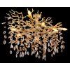 Globo lighting Queena ceiling light gold, 7-light sources