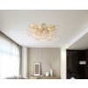 Globo lighting Queena ceiling light gold, 7-light sources