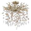 Globo lighting Queena ceiling light gold, 6-light sources