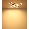 Globo lighting Tatjana ceiling light LED black, 1-light source
