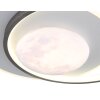 Globo lighting Moon ceiling light LED grey, black, 1-light source