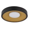 Globo lighting Woki ceiling light LED black, 1-light source