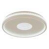 Globo lighting Shirley ceiling light LED sand-coloured, 1-light source, Remote control