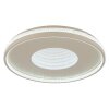 Globo lighting Shirley ceiling light LED sand-coloured, 1-light source, Remote control