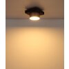 Globo lighting Raymond ceiling light LED anthracite, black, 1-light source