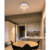 Globo lighting Nesa ceiling light white, 3-light sources